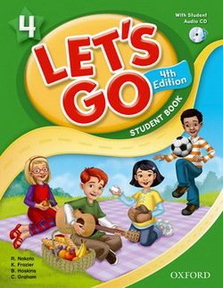 Lets Go 4th Edition 4 Student Book With Audio Cd - 